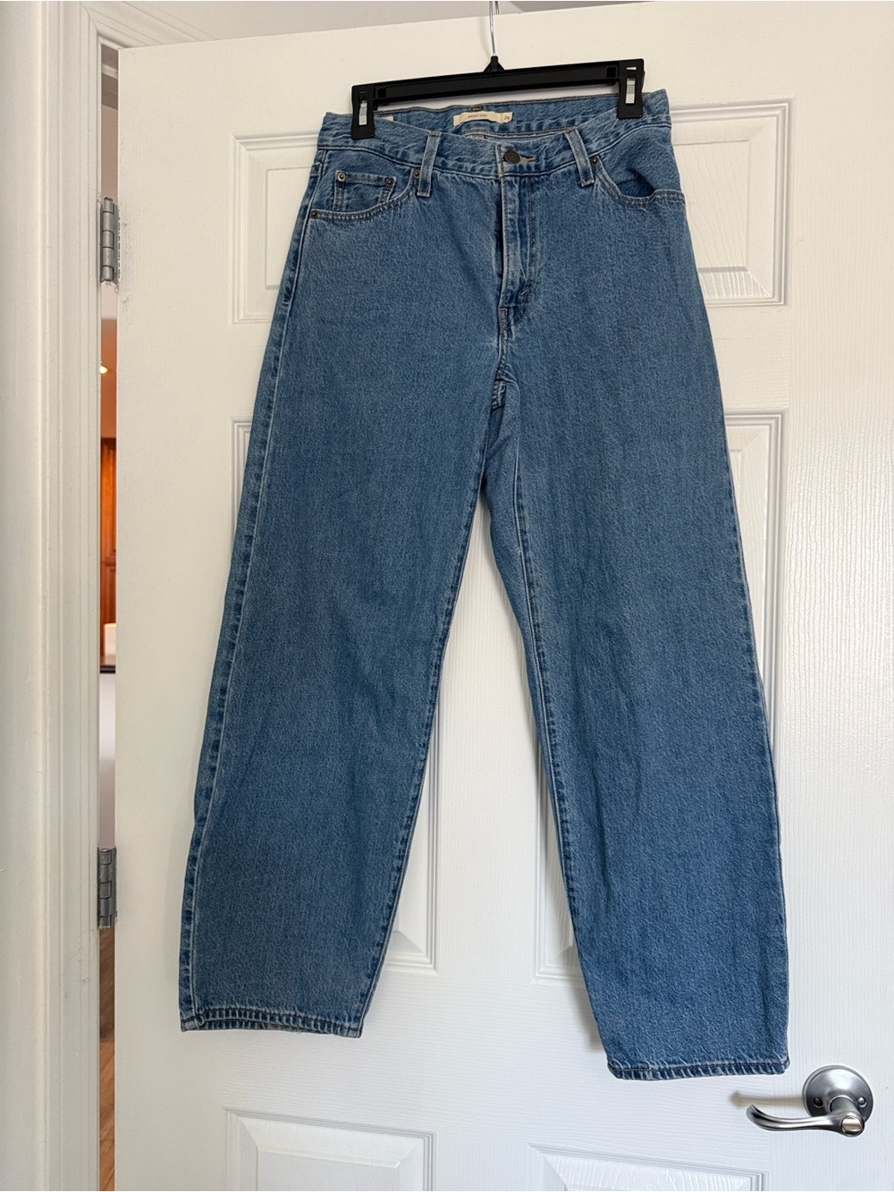 New Levi's Relaxed Straight Blue Denim Jeans
